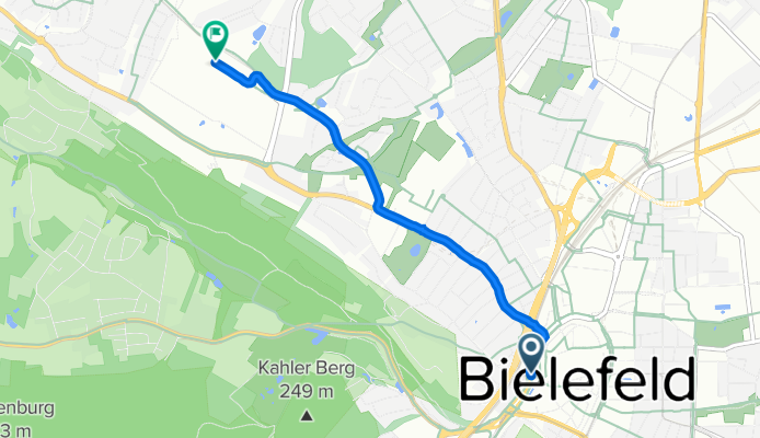 Oberntorwall, Bielefeld à Universitätsstraße 24, Bielefeld