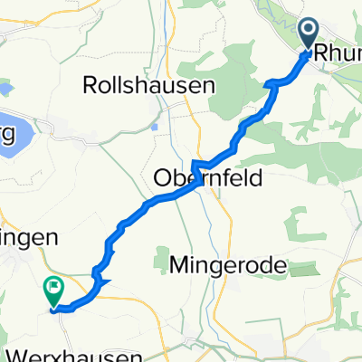 Im Winkel 20, Rüdershausen nach Grabenstraße 34, Duderstadt