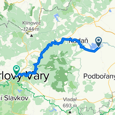 4.Etappe 2022: Eger-Stausee - Karlsbad