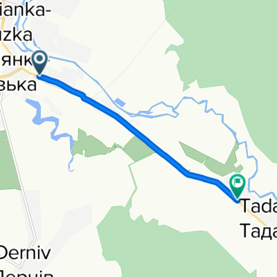 Тараса Шевченка вулиця, Кам'янка-Бузька до Т-14-25, Кам'янка-Бузька