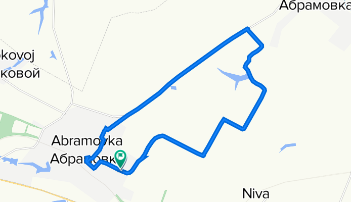 ул. Горького, Абрамовка до ул. Горького, Абрамовка
