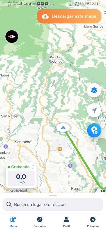 De WXW9+285, Sabanilla a XXFG+7RQ