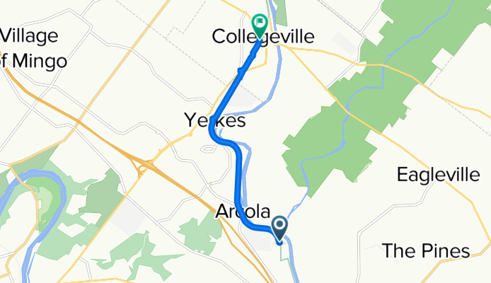 Perkiomen Trail, Collegeville to 310 E Main St, Collegeville