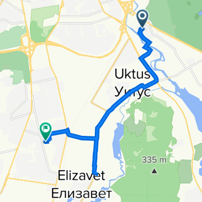 Водоёмная улица, 80/3, Екатеринбург до Батумский переулок, 18, Екатеринбург