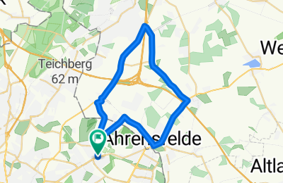 Route in der Bikemap App öffnen