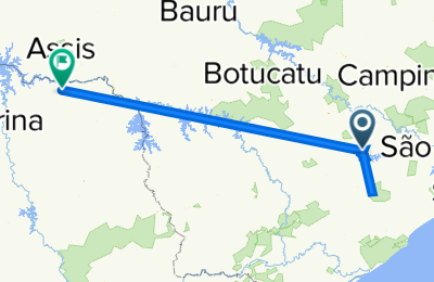 Route in der Bikemap App öffnen