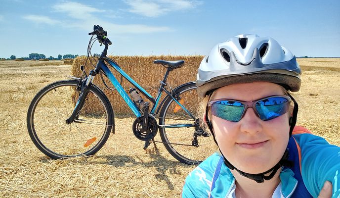 Foto 1 del percorso Bikemap "Veľký okruh Okočský"