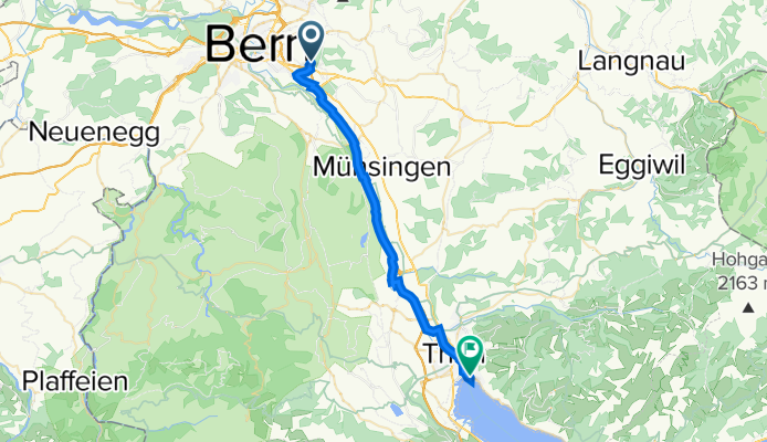 Alpenstrasse 30B, Gümligen nach Alpenstrasse 17, Hünibach