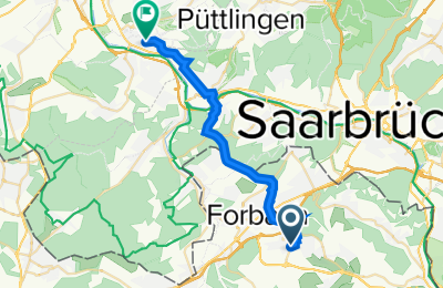 Route in der Bikemap App öffnen
