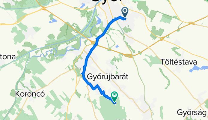 Soproni út 1, Győr - Győrújbarát-hegy, gyermektábor