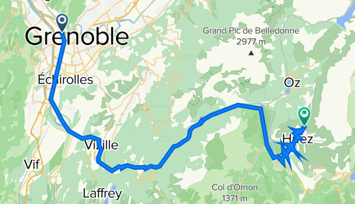 Grenoble - Alp d' Huez