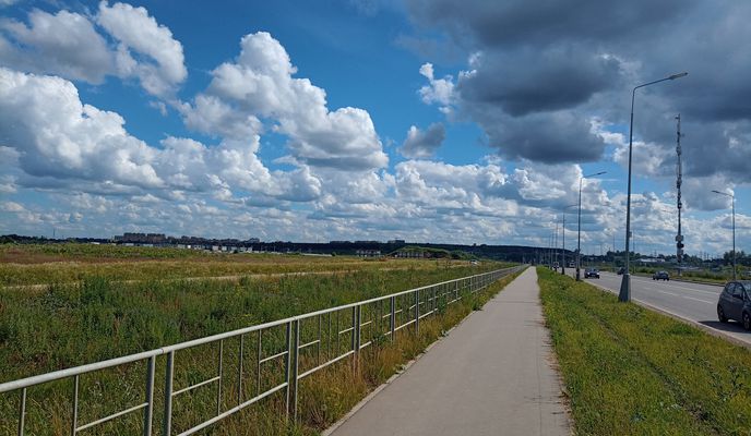 Foto 1 de la ruta de Bikemap "От Бутово, Москва до Молодежная улица 8, Климовск"