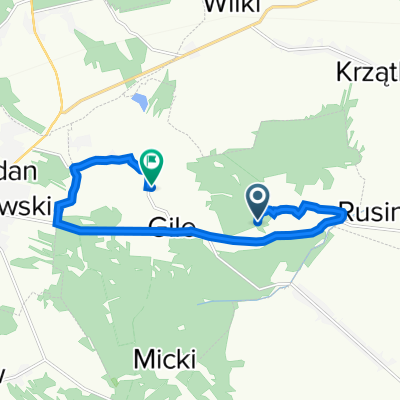 Majdan Królewski, Majdan Królewski do Brzostowa Góra 97, Majdan Królewski