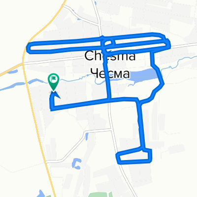 улица Блюхера, Чесма до улица Блюхера, Чесма