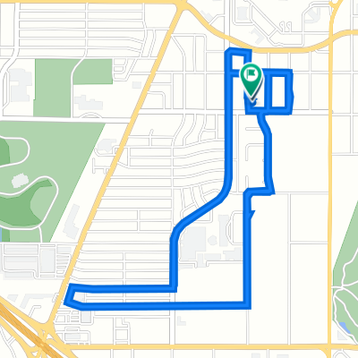 3125 Amarillo St, Abilene to 3109 Amarillo St, Abilene