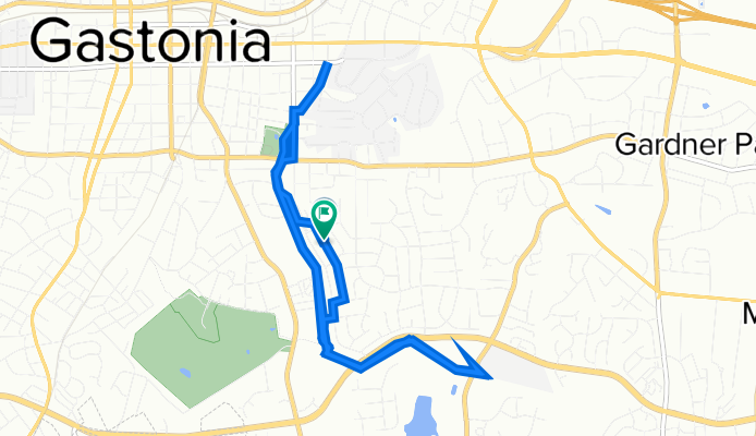 Lynhurst Drive 1230, Gastonia to Lynhurst Drive 1257, Gastonia