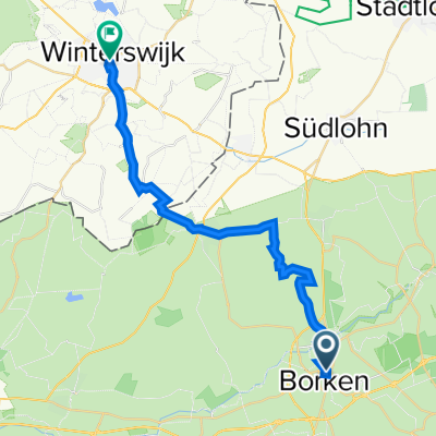 borken nach Winterswijk