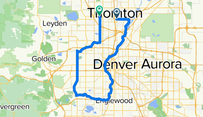 8801–8825 Pearl St, Thornton to 9170 N Newton St, Westminster