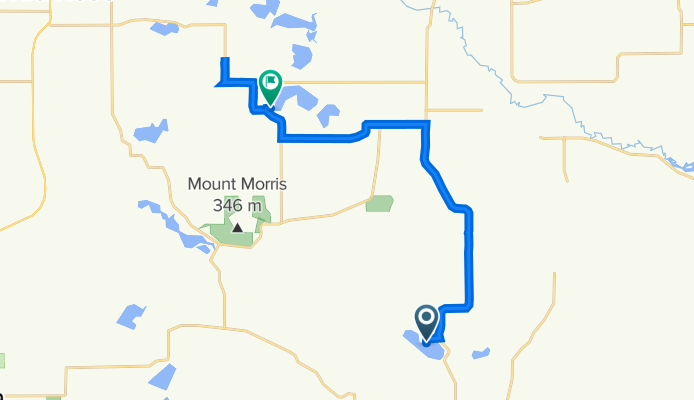 W4671 N Pearl Lake Rd, Redgranite to 4706 CTH-WW, Wild Rose
