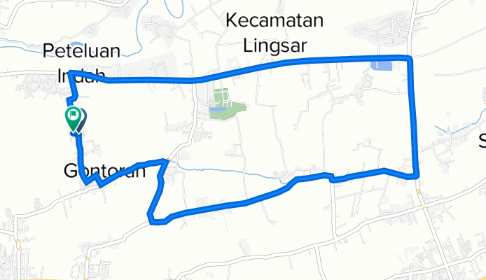 Jalan Baru Mekar, Kecamatan Lingsar to Jalan Baru Mekar, Kecamatan Lingsar