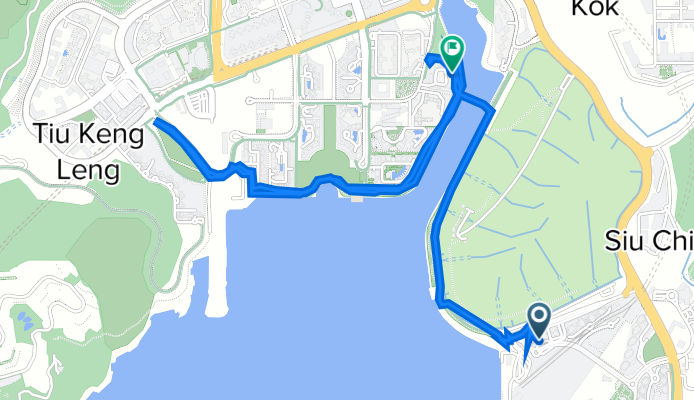 Lohas Park Road, Tseung Kwan O to Tiu Keng Leng, Tseung Kwan O