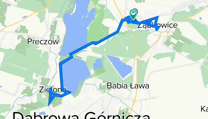 Aleja Zwycięstwa, Dąbrowa Górnicza do Aleja Zwycięstwa 81, Dąbrowa Górnicza