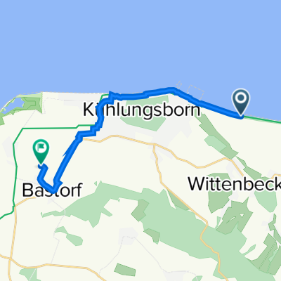 Bäderweg 2, Wittenbeck nach Zum Leuchtturm 8, Bastorf