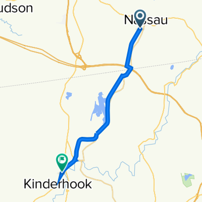 100 John St, Nassau to 75 Chatham St, Kinderhook