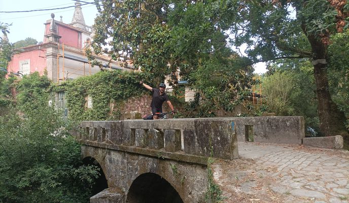 Foto 1 de la ruta de Bikemap "De Avenida 9 de Julho 1813 a Estrada San Xoán 330, Vigo"