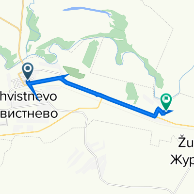 От Бакинская улица 3, Похвистнево до Калиновская улица 22, Похвистнево
