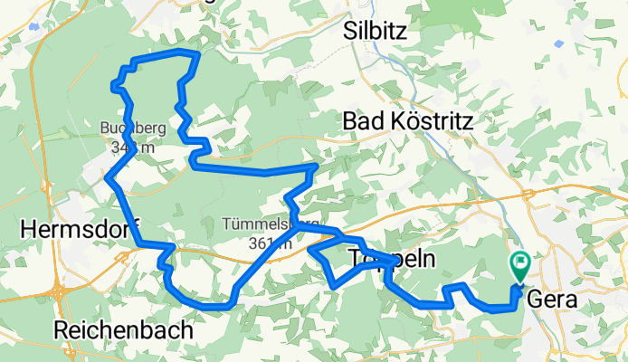 Mühltal über Tautenhain