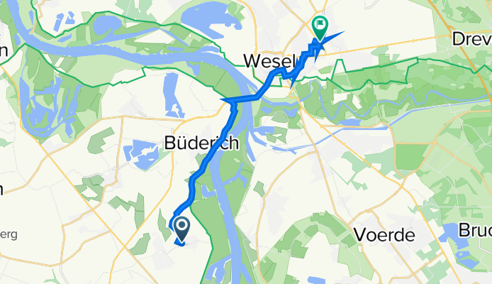 Katte Kull 32, Rheinberg nach Hagerstownstraße, Wesel