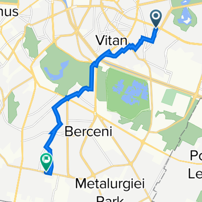 Strada Tomis 4, București to Ucea, București