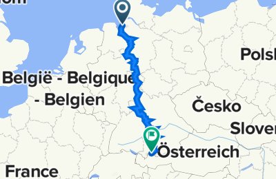 Route in der Bikemap App öffnen