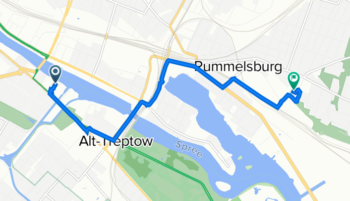 Schlesische Straße 27, Berlin to Huronseestraße 40, Berlin