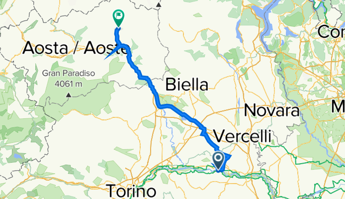 Casa to Chamois