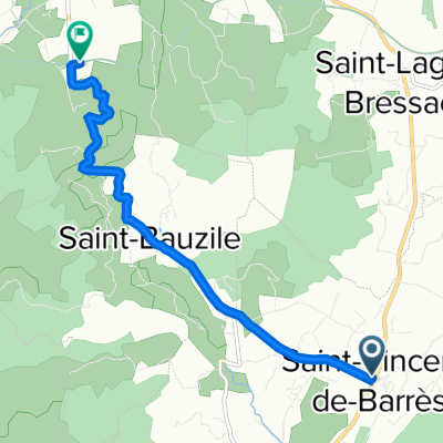 40 Route de St-Bauzile, Saint-Vincent-de-Barrès à Chomérac