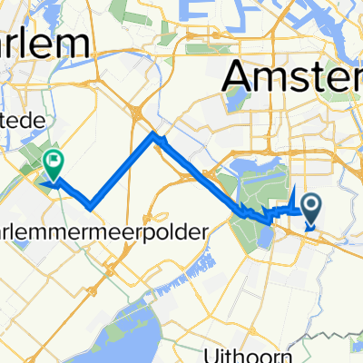 Max Havelaarlaan 83, Amstelveen to IJweg 961, Hoofddorp