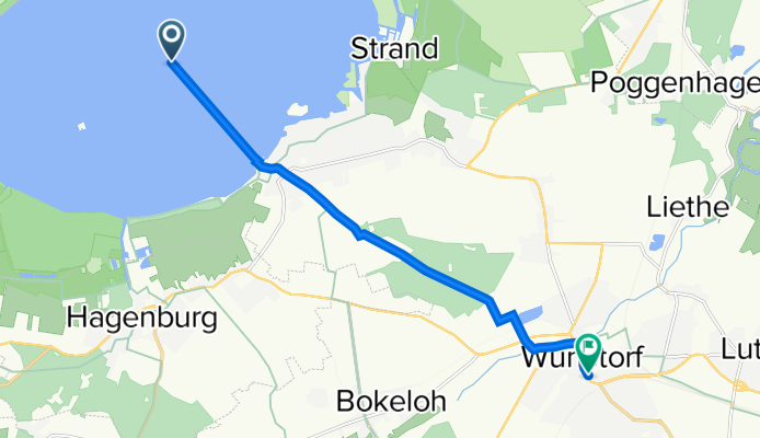 Wunstorf nach Alte Bahnhofstraße, Wunstorf