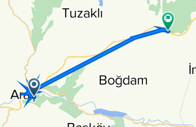 Route in der Bikemap App öffnen