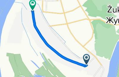 Route in der Bikemap App öffnen