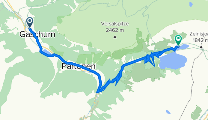 Gaschurn - Kops Stausee