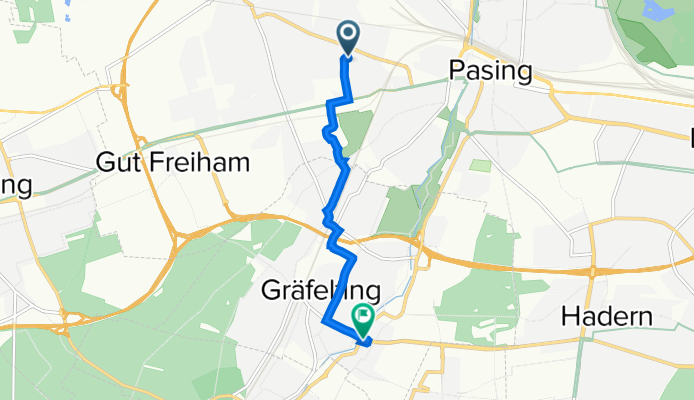 Radolfzeller Straße 11, München nach Igelgarten 28, Gräfelfing