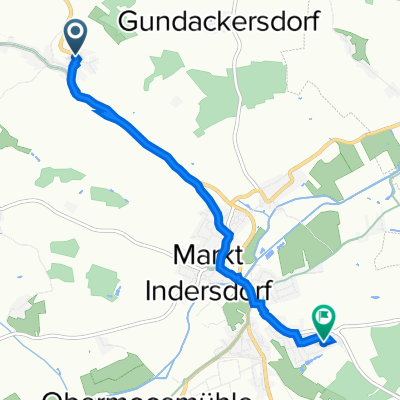Schrobenhauser Straße 13, Markt Indersdorf nach Am Keltenhang 7A, Markt Indersdorf