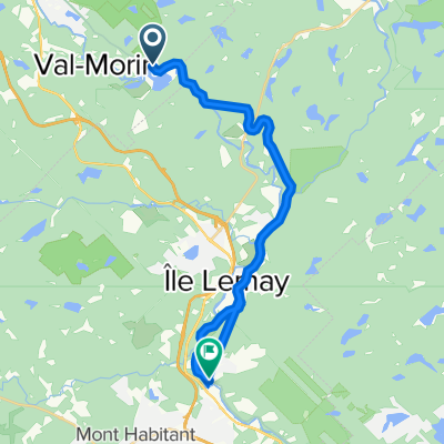 St-Jérôme à St-Faustin, Val-Morin à St-Jérôme à St-Faustin, Piedmont