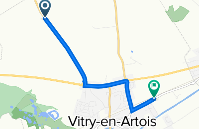 Route in der Bikemap App öffnen