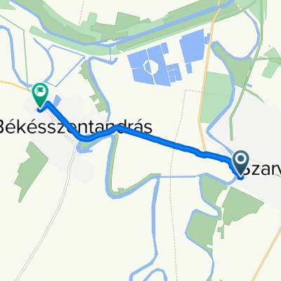 Jókai Mór utca 1, Szarvas - Csokonai utca 18, Békésszentandrás