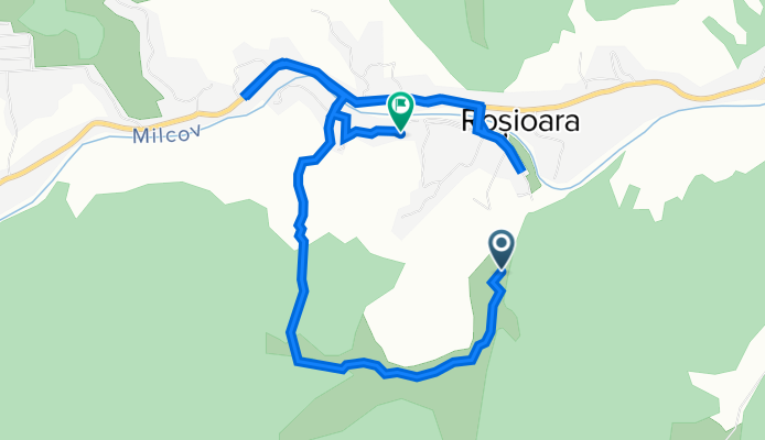Comuna Broșteni to DN2M 26, Mera