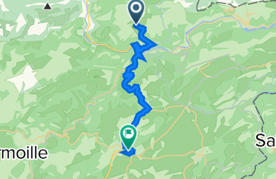 Route in der Bikemap App öffnen