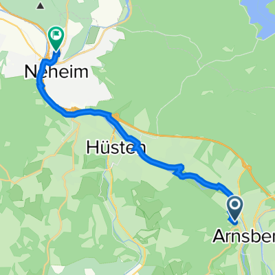 Unterm Römberge 61–65, Arnsberg nach Liboriweg 7, Arnsberg